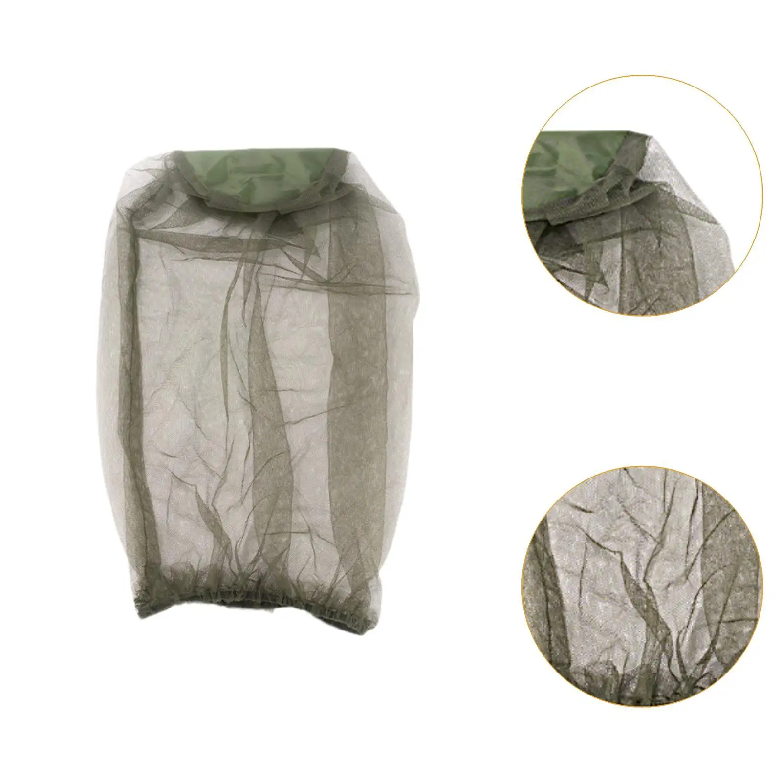 Head Net Mesh Face Neck Netting Hood High Visibility Mesh Face Shield Comfortable Ventilated Fishing Cap for Adventure Hiking