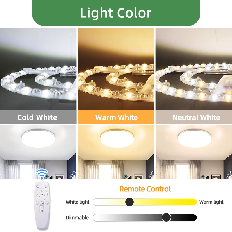 Kaguyahime Magnetic LED Module Light 12W 16W 20W 24W Led Downlight Magnet Accessory Octopus Plate Ring Led Lamp 220V For Ceiling