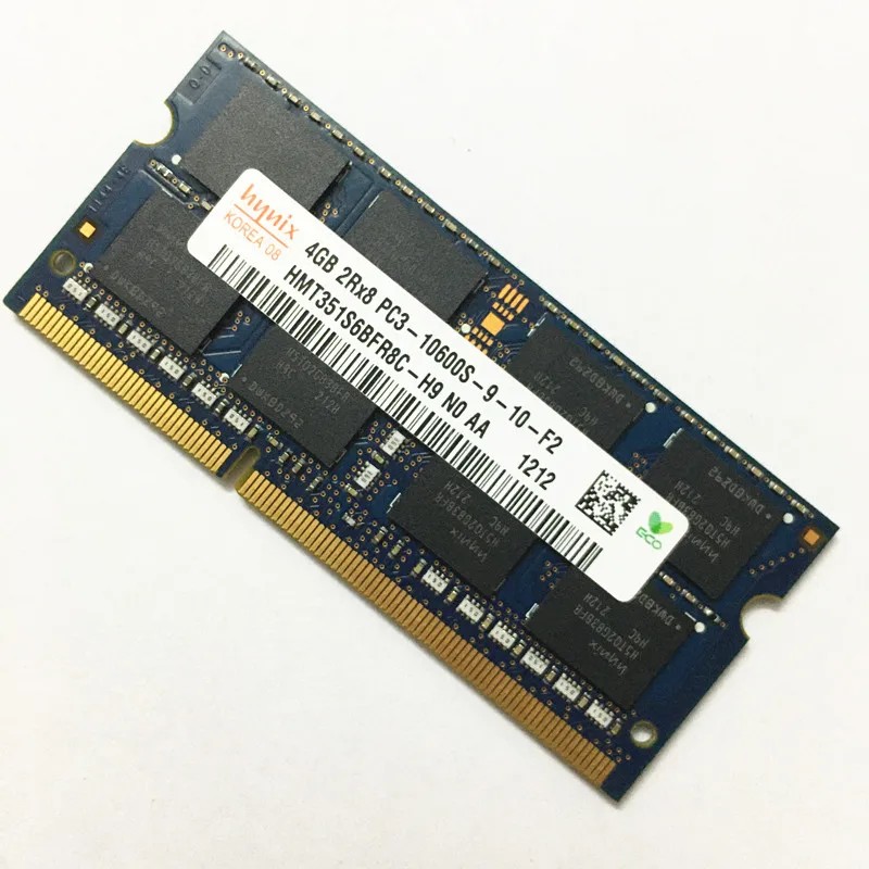 Hynix DDR3 RAMs 4GB 1333MHz SODIMM Laptop Memory DDR3 4GB 2Rx8 PC3