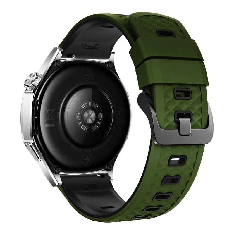 Universal 22mm Silicone Smartwatch Band - Versatile Sports Bracelet in Multiple Colors