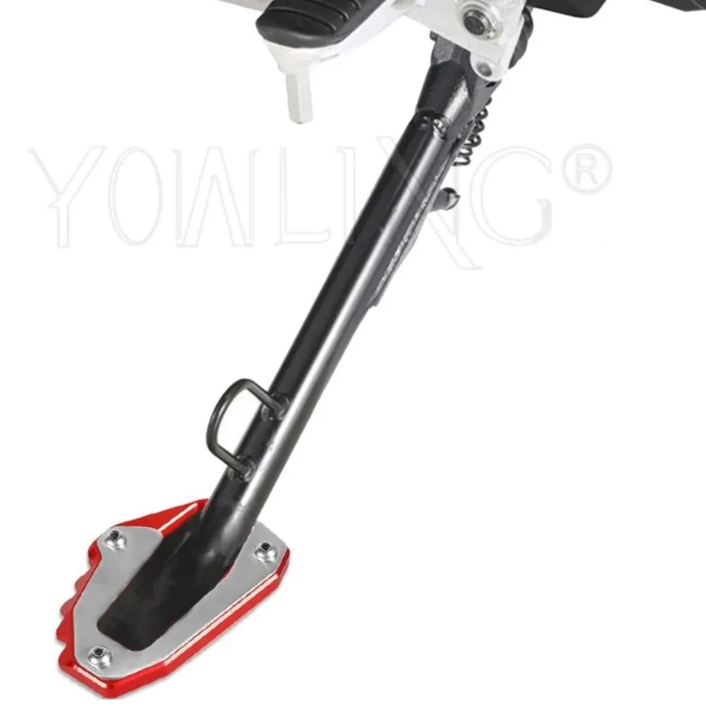 

FOR Ducati Multistrada 1260 S Grand Tour D/Air Enduro AC 1200 Enduro AB V4 S CNC Kickstand Shoes Side Stand Enlarge Extension