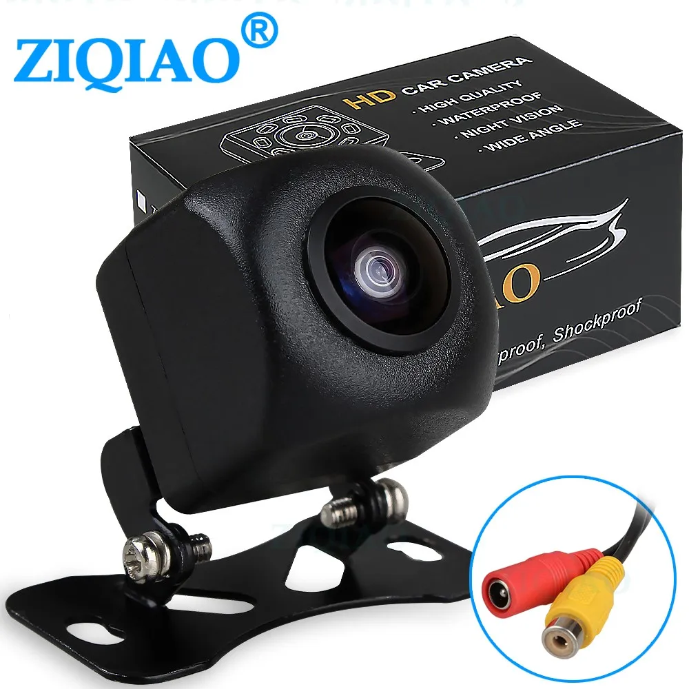 ZIQIAO Car Rear View Camera HD Fisheye Lens Night Vision Universal Reversing Backup Camera HS032