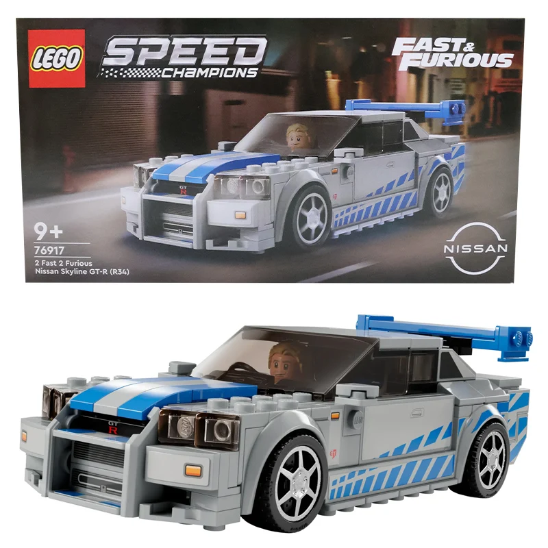 LEGO 76917 Campeones de velocidad 2 Fast 2 Furioso Nissan Skyline GT-R (R34)