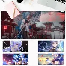 

Durable Genshin Impact Ganyu Gaming Mouse Pad Laptop PC Computer Mause Pad Desk Mat For Big Gaming Mouse Mat For Overwatch/CS GO