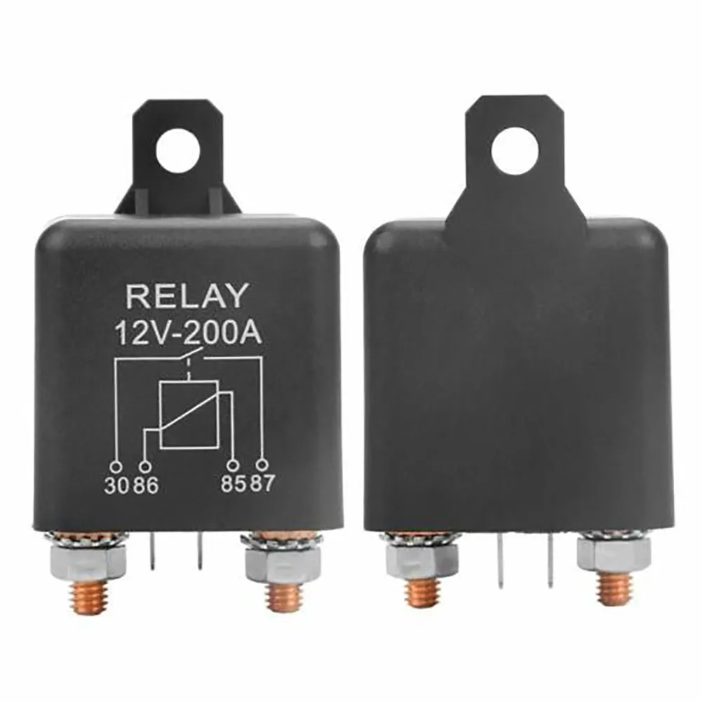 Practical Durable Isolator Relay Replacement Good Performance High Capacity Standard Contact Form 4Pin Car Dual Battery
