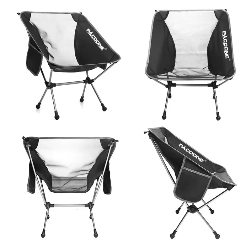 Folding Chair Travel Ultralight Aluminum Chair Superhard High Load Outdoor Camping Portable Beach Hiking Picnic Seat Fishing Chair