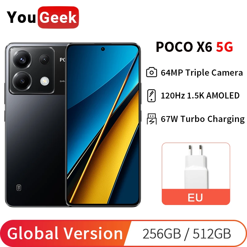 POCO X6 5G Smartphone 2 POCO X6 5G Smartphone (Global Version) 1