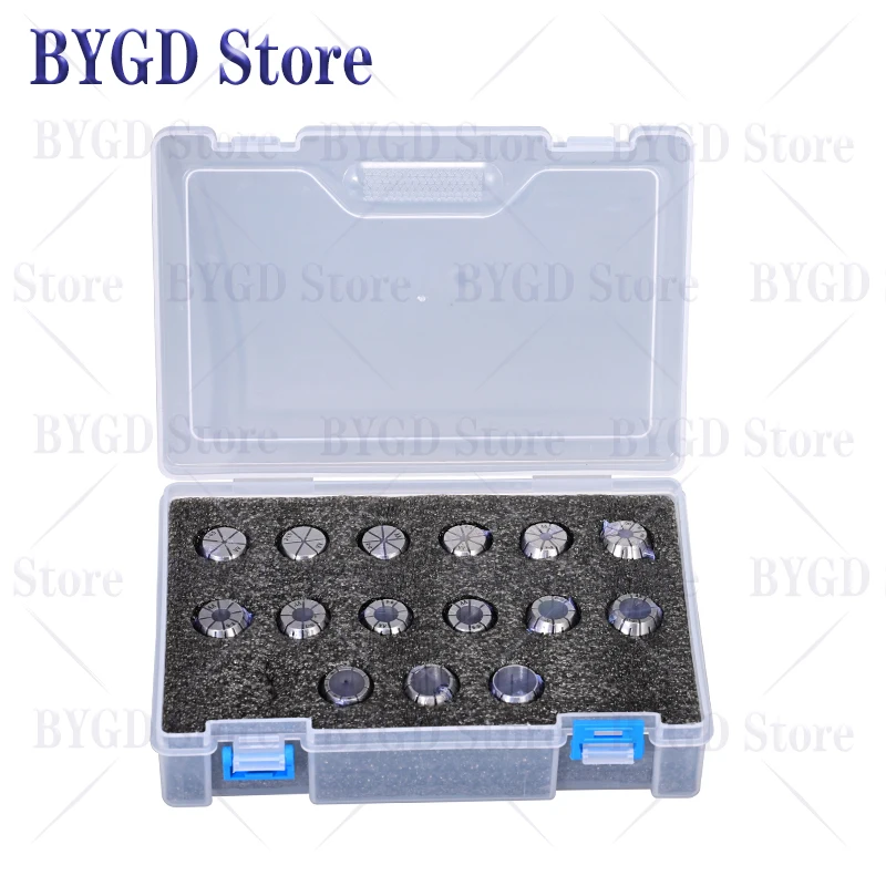 Colletti CME Set Colletti 3C Di Precisione - 10 Taglie Diverse, Per Tornio O Fresatrice, Nuovi, CME Colleti Rotondi 3C - Foto 7