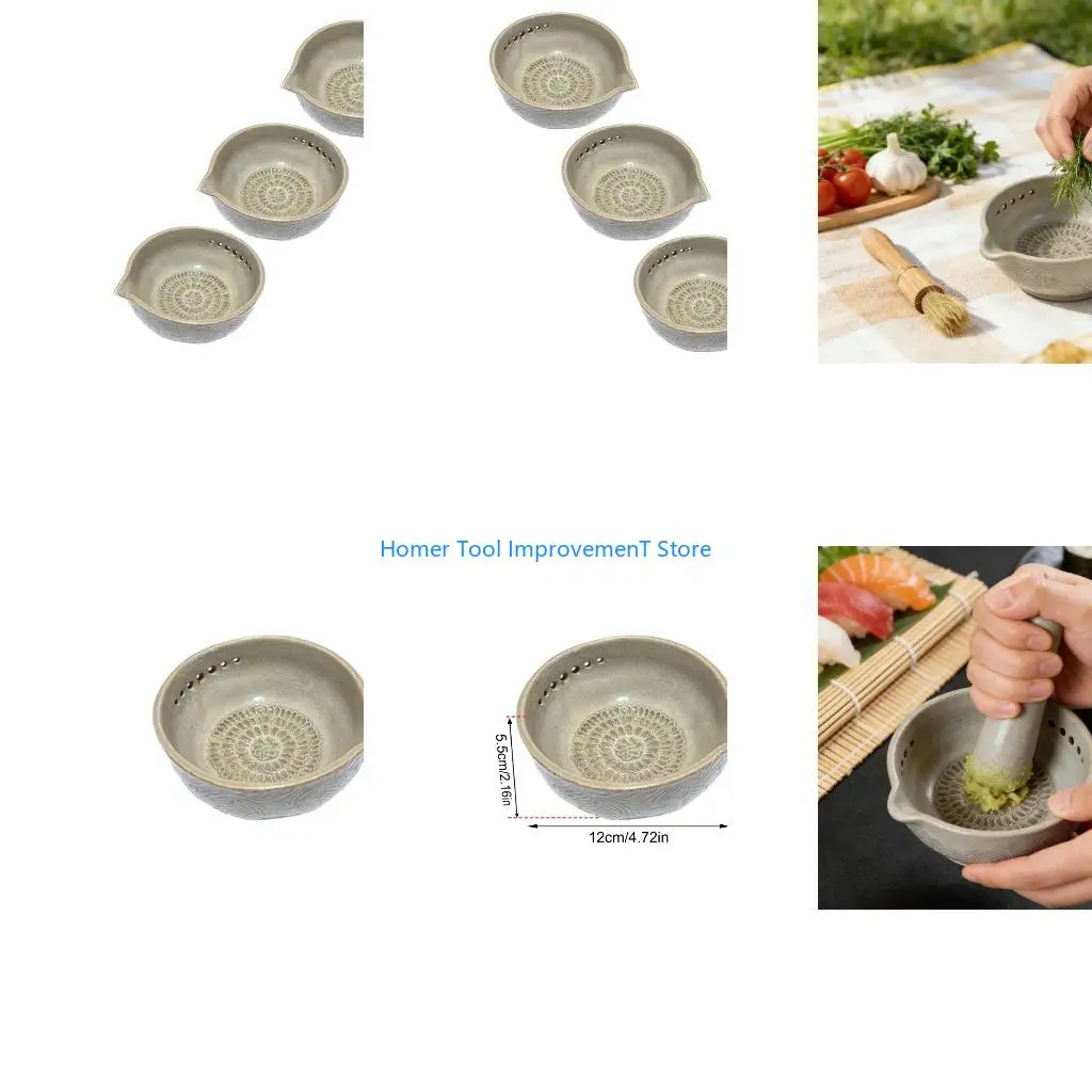 J0PC 수동 연삭 도구, 마늘 및 생강 페이스트 요리 작업용 연삭 플레이트