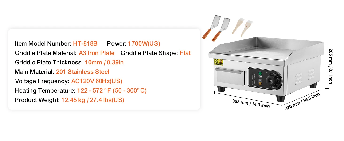 griddle cooking examples