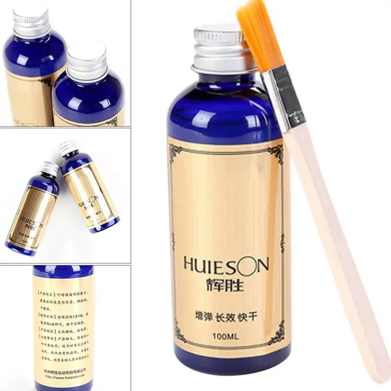 Speed Liquid Super Glue 100ml Speed Liquid Super Glue Professional Table Tennis Liquid With Brush Pingpong Racket Rubbers Table Tennis Glue Adhesive