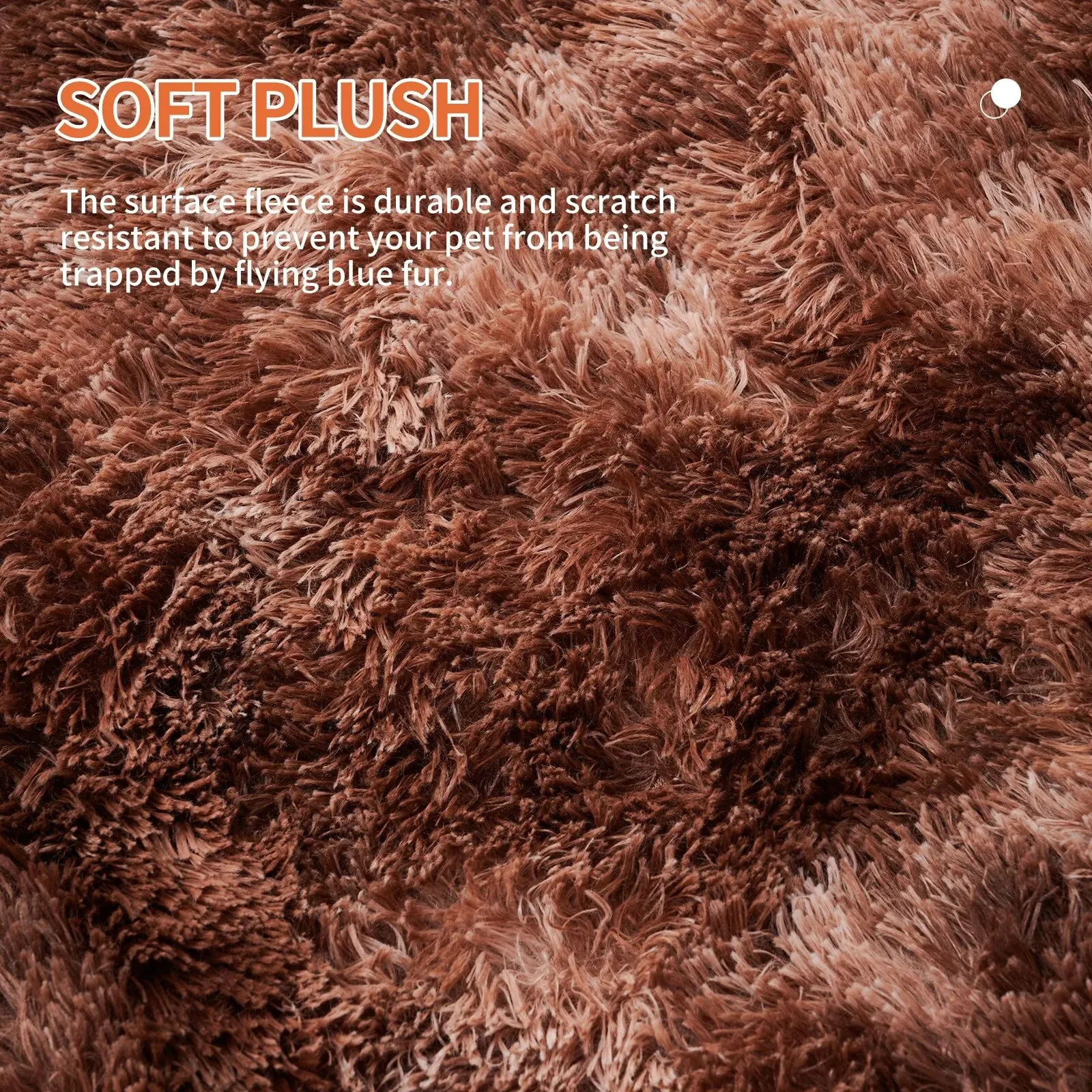 Pet King Cat Dog Bed Sofa Large Washable Calming Bed Winter Long Plush Warm Cat Mat Removable Cushion Removable Pet Sofa