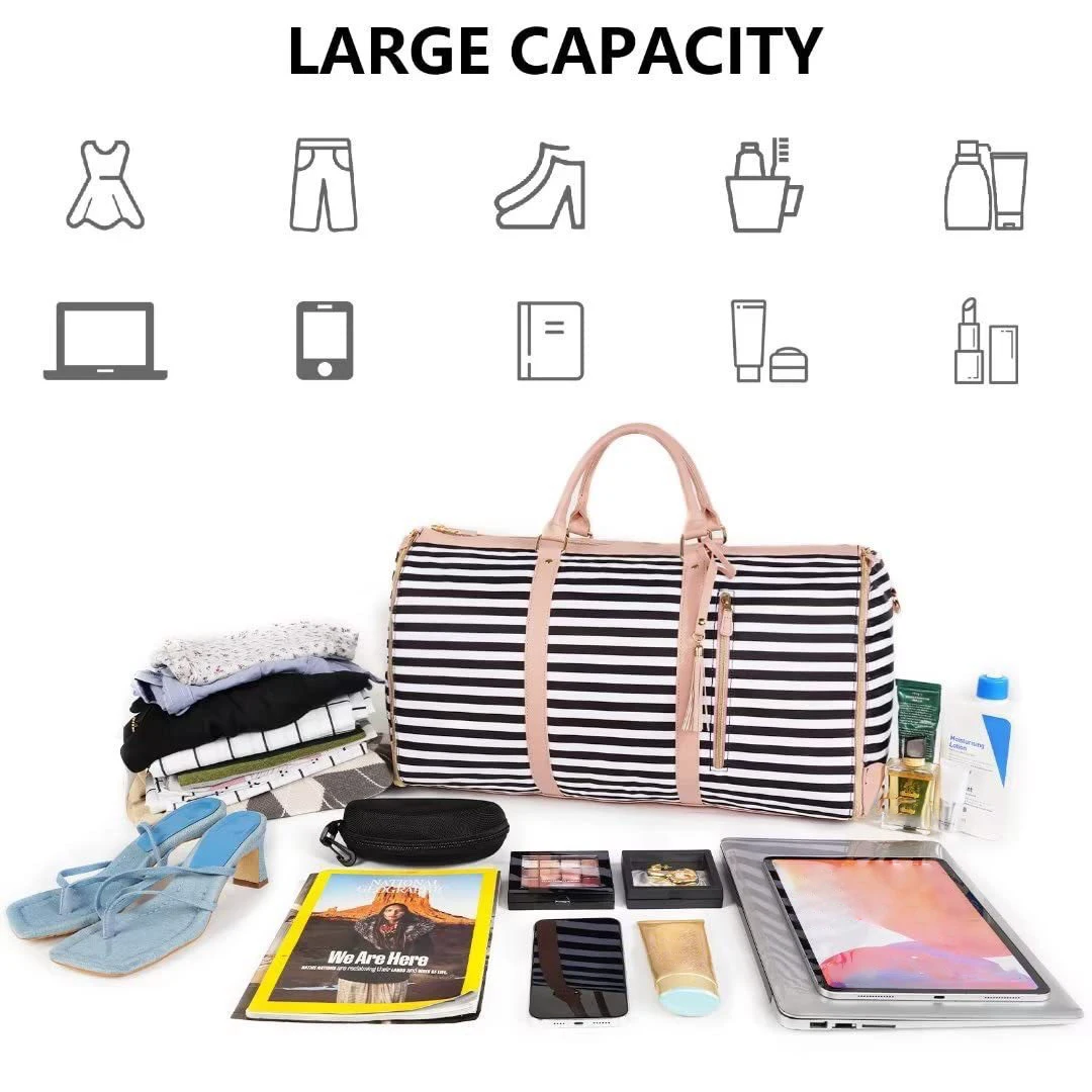 2-in-1 Foldable Clothing Travel Bag 6