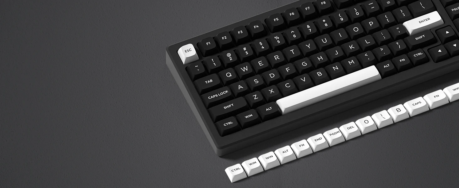 Switches, teclado de jogo mecânico, preto e