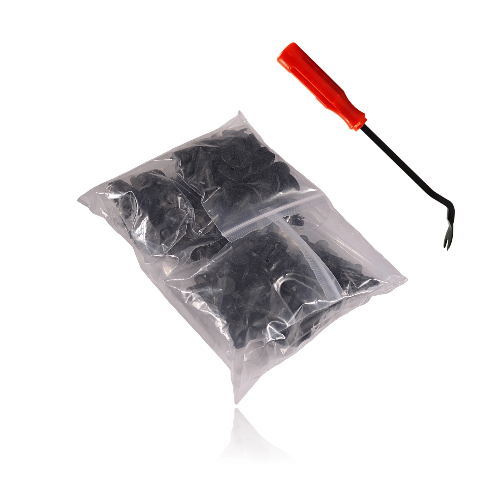 runmade 102 Stück 6,3 mm 8 mm 9 mm 10 mm Stoßstangen-Druckbefestigungen Nietenklammern Expansionsschrauben Ersatzset Entfernungswerkzeug – Detail 4