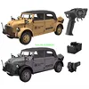 Professional Off Road 2To1 Convertible Command Vehicle RC Truck Car 4X4 1/18 Scale 4CH Smoke&Lighting Remote Control Truck Model 1