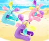 Fun Play House Beach Hourglass Toys Children Play With Sand Large Windmill Hourglass Digging Sand Shovel Leaking Sand Toys 1