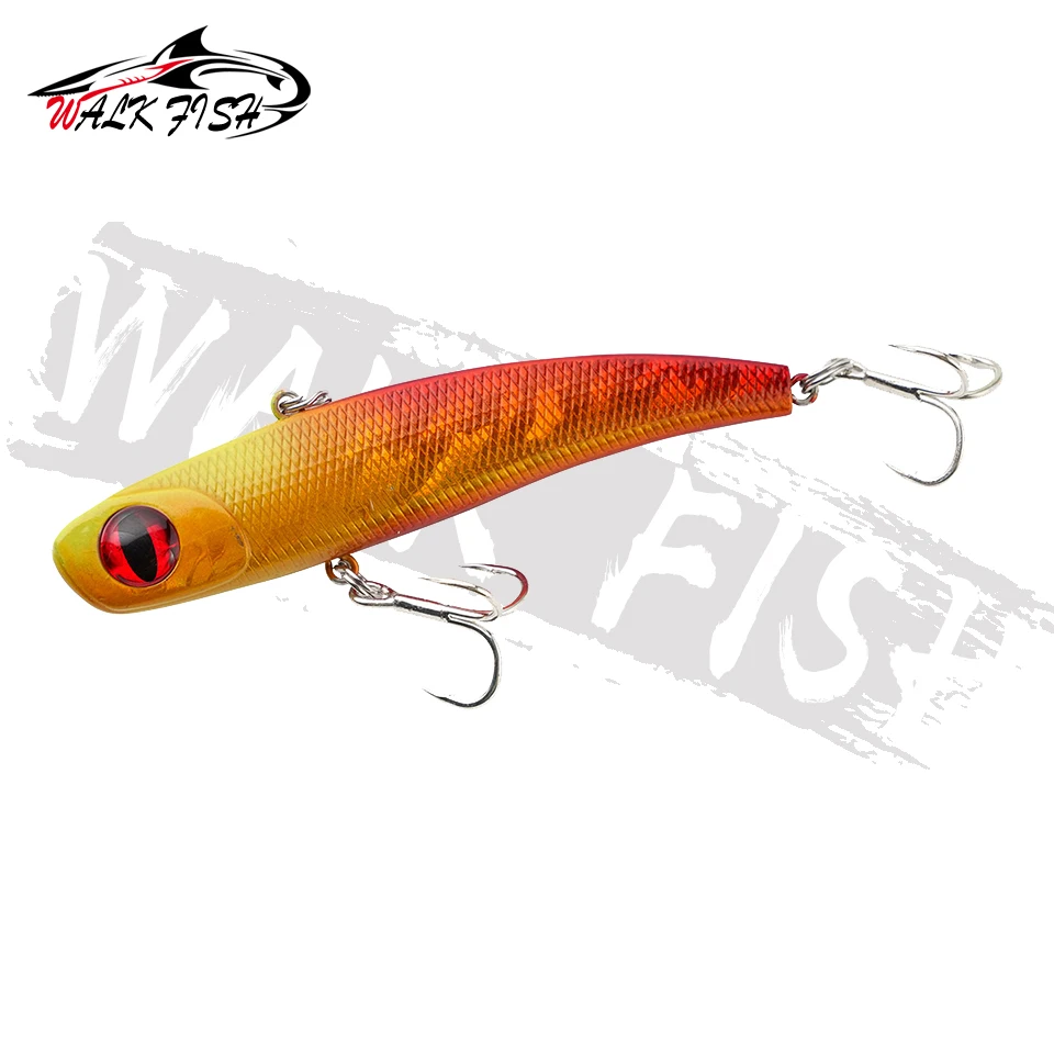 SPAZIERGANG FISCH 1PCS Neue VIB Köder 13g 24g 30g 34g Angeln locken Winter eis sinkende Künstliche Swimbait Angeln Rattlin Köder Japan Haken – Detail 15