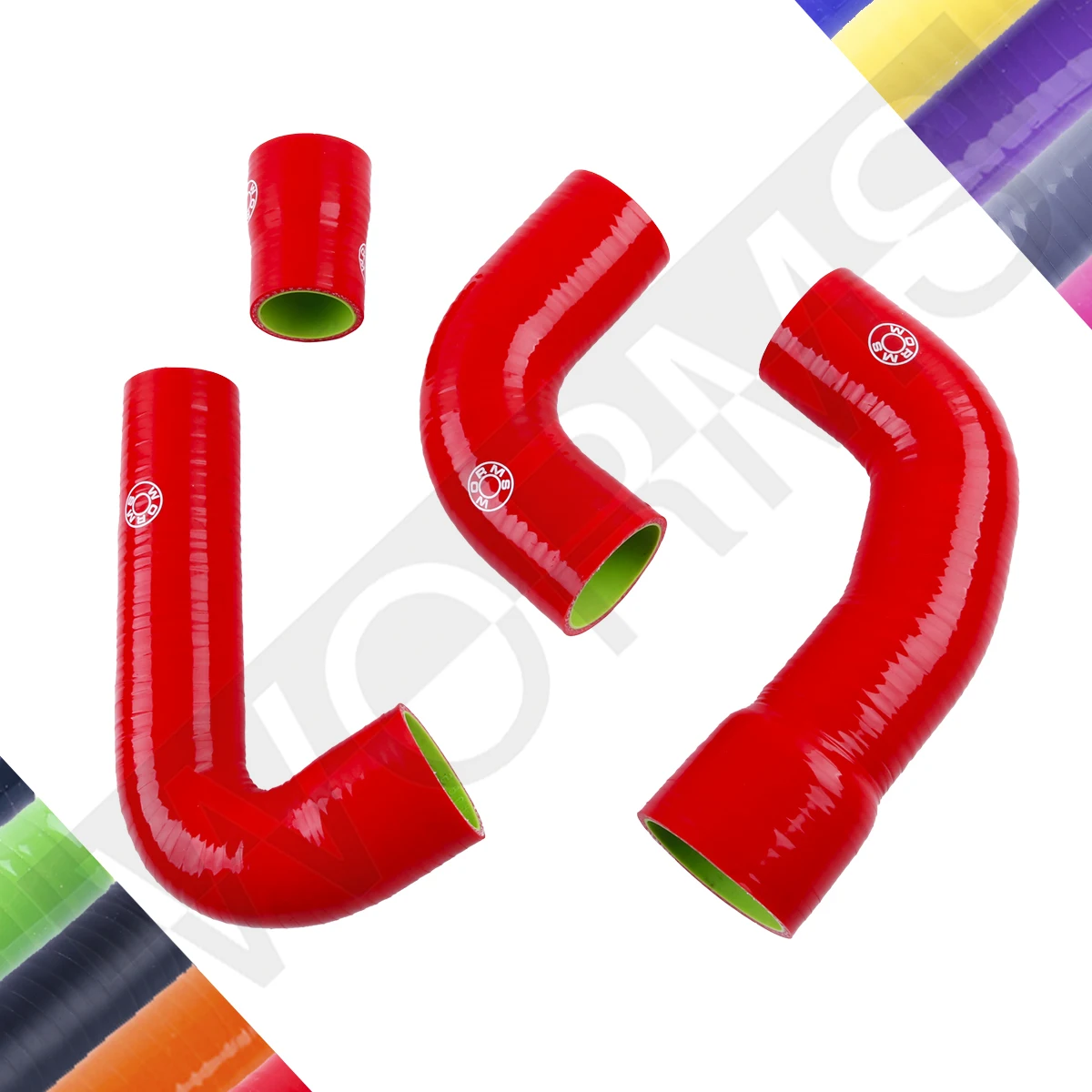 Per 1989-1995 Fiat Uno Turbo I.E. Kit Tubo Flessibile Boost Intercooler In Silicone 1.4 Mk2