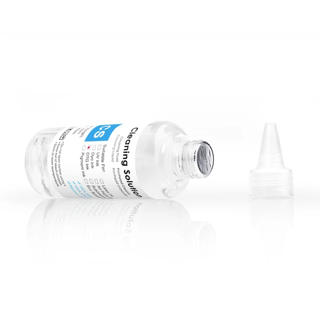 100ml Universal Cleaning Liquid for Sublimation Pigment Dye Art Paper Ink Water Based Ink Printhead Printer Parts Cleaner 1