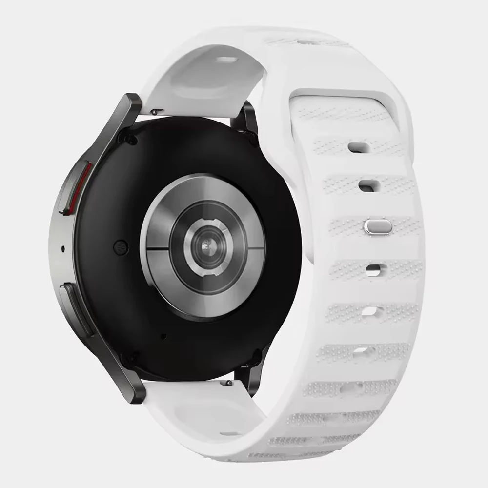 Silicone Sport Strap - Versatile 20/22mm Wristband Bracelet