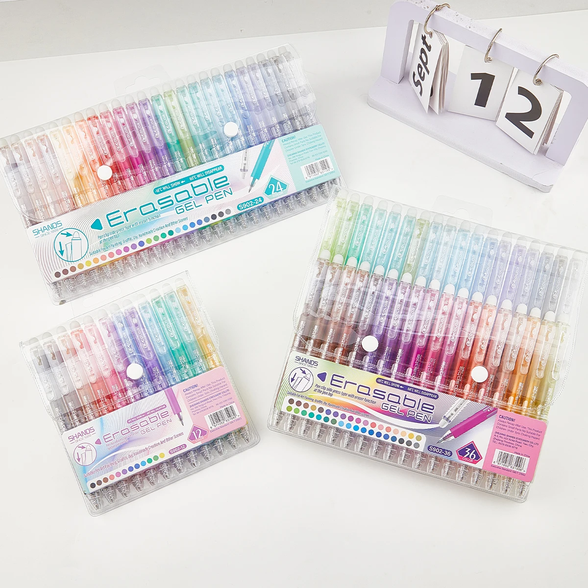 Erasable Rainbow Gel Pens 5