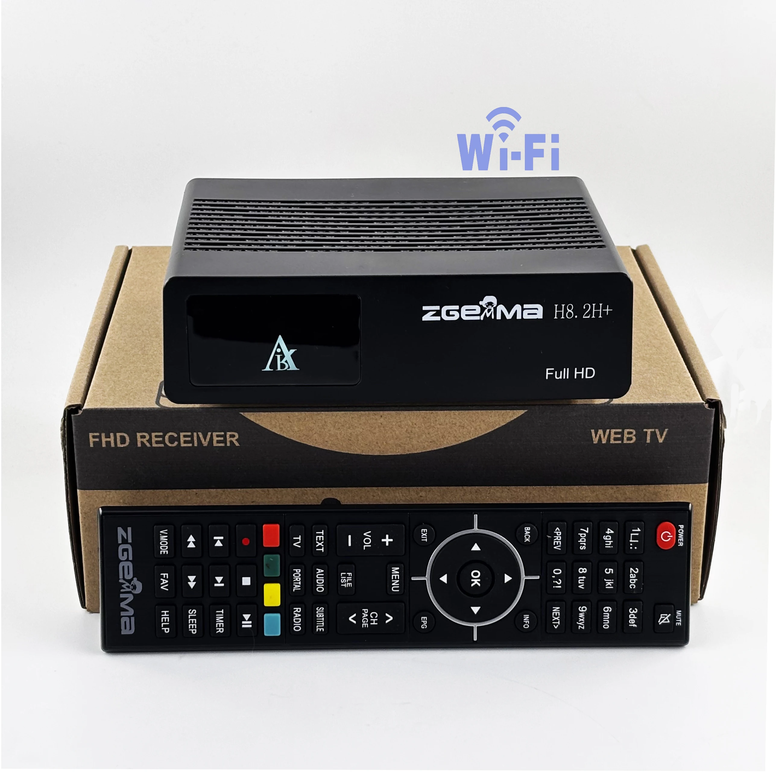 ZGEMMA H8.2H+ 衛星放送受信機 DVB-S2+T2/C デュアルチューナー Linux 