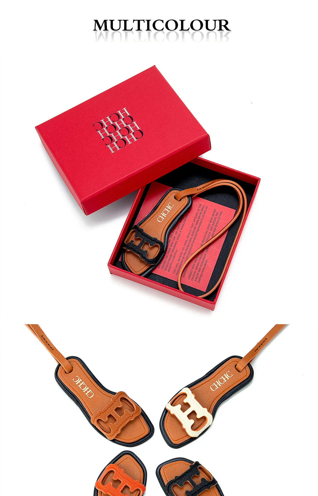 Light Luxury Brand High-quality Leather Women's Bag Pendant New Creative Shoe Type Design 2025 New Accessories For Women's Bag