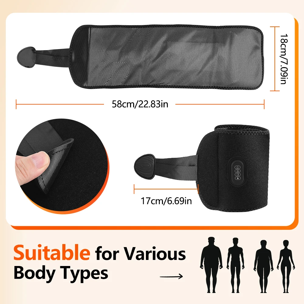 3 Mode Airbag Compresstion Leg Massager Electric 360° Air Pressure Calf Massager With Heat For Blood Circulation Fatigue Relief