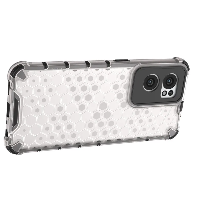Shockproof Honeycomb Hard PC Bumper Case