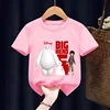 2024 Summer Disney Big Hero 6 T Shirt Kids Boys Girls Short Sleeve Tee Shirt Kids Clothes T-shirts Children Baymax 1