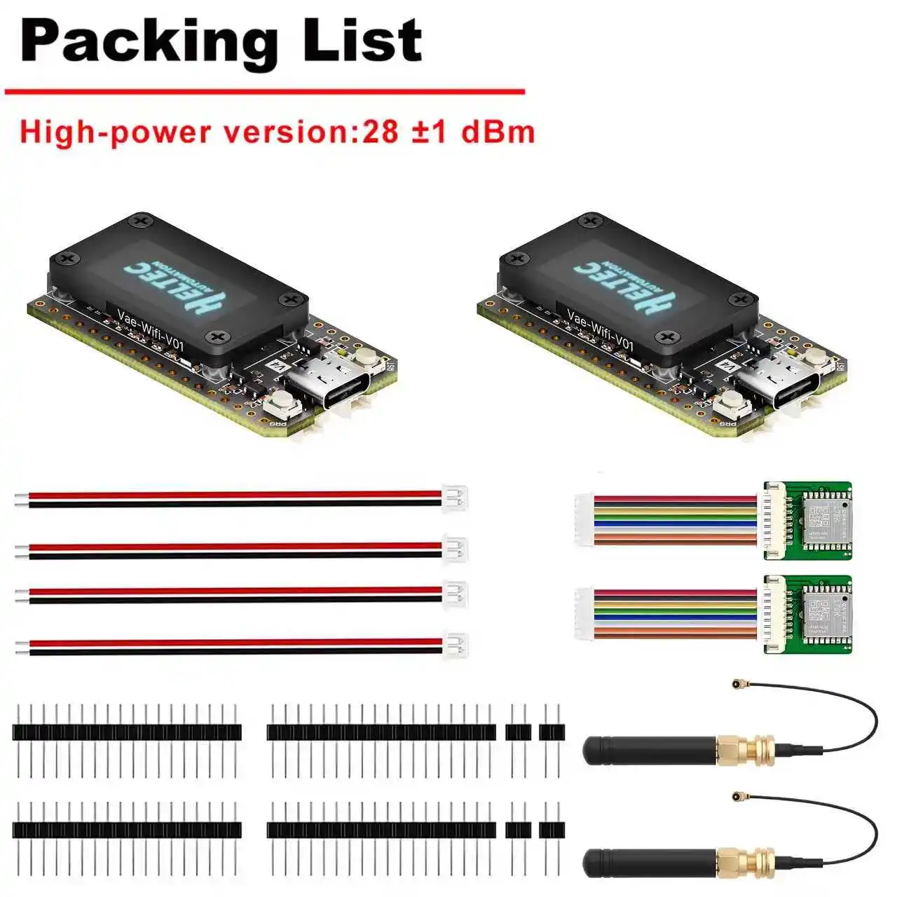 ตัวเลือกสินค้า บอร์ดพัฒนา IoT พร้อมจอ OLED สำหรับโปรเจกต์ LoRaWAN