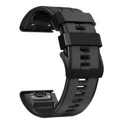 Quickfit 22mm Silicone Band Strap - Versatile and Comfortable Wristband Bracelet - Forerunner 955 (B)
