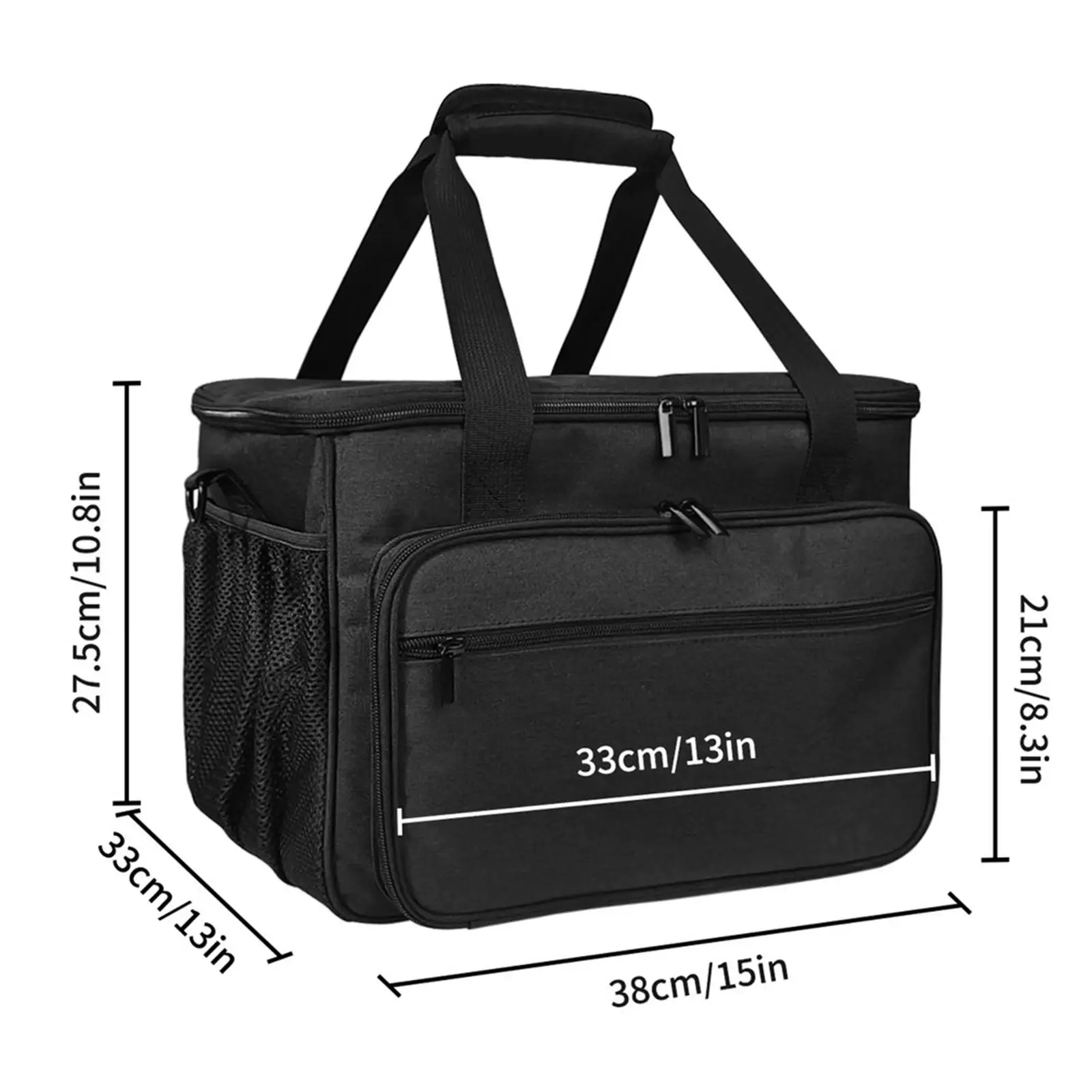 Vacuum Cleaner Accessories Storage Bag with Handle Zipper Closure Carry Bag Dustproof Vacuum Accessories Tote Bag Power Cord