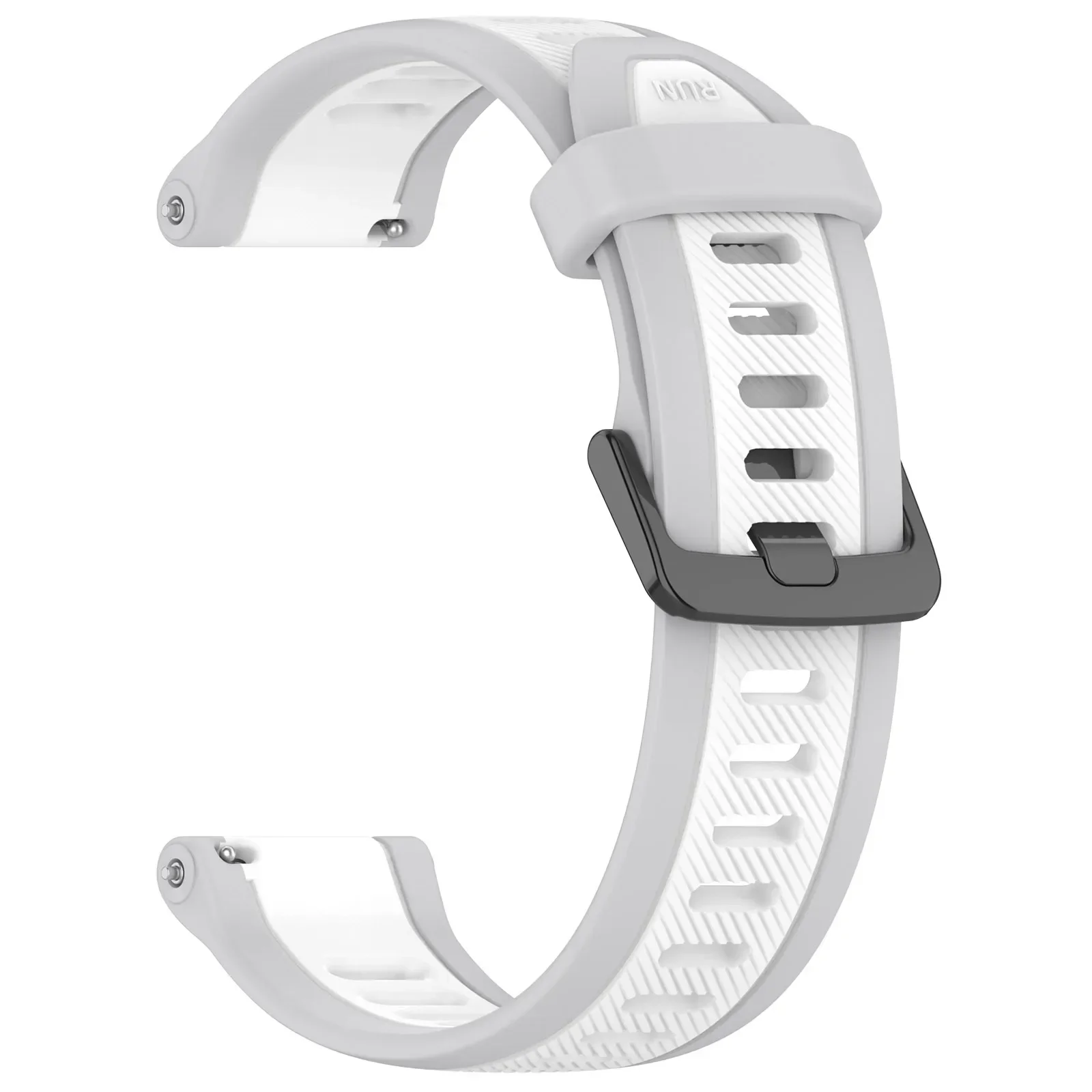 Sports Silicone Strap with 2-in-1 Protective Cover Case