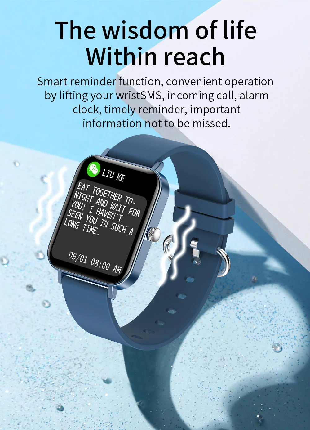 Montre Connectée Homme Sport Chic 2024 - Élégance et Performance pour – Blxck France