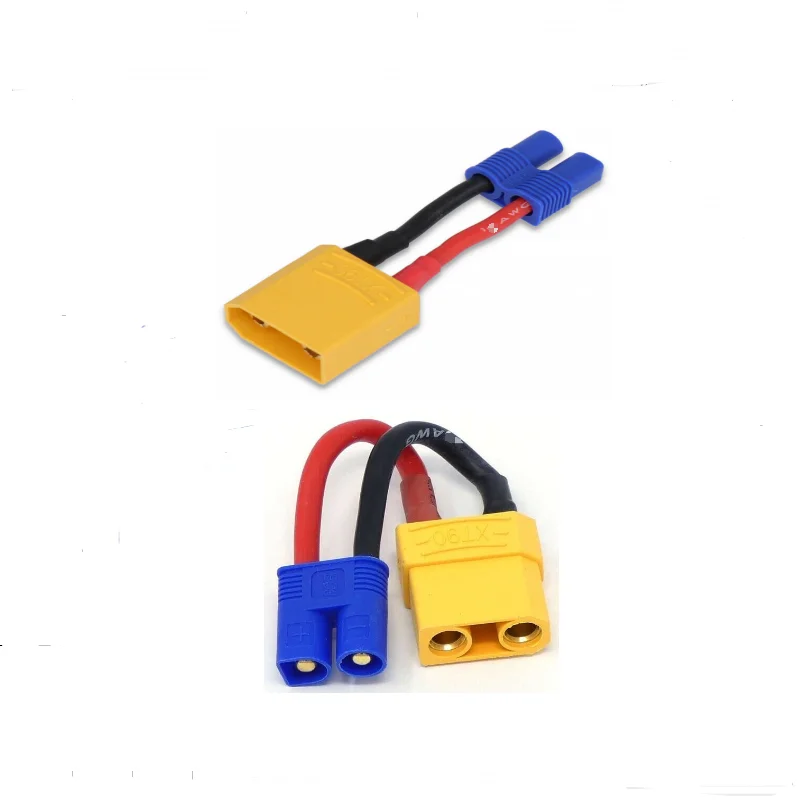 2 Adattatori Maschio Femmina XT90 A Spina Deans T EC3 XT60 MPX Con Filo In Silicone 12 Awg Da 4 Cm~p137233969 - Foto 12