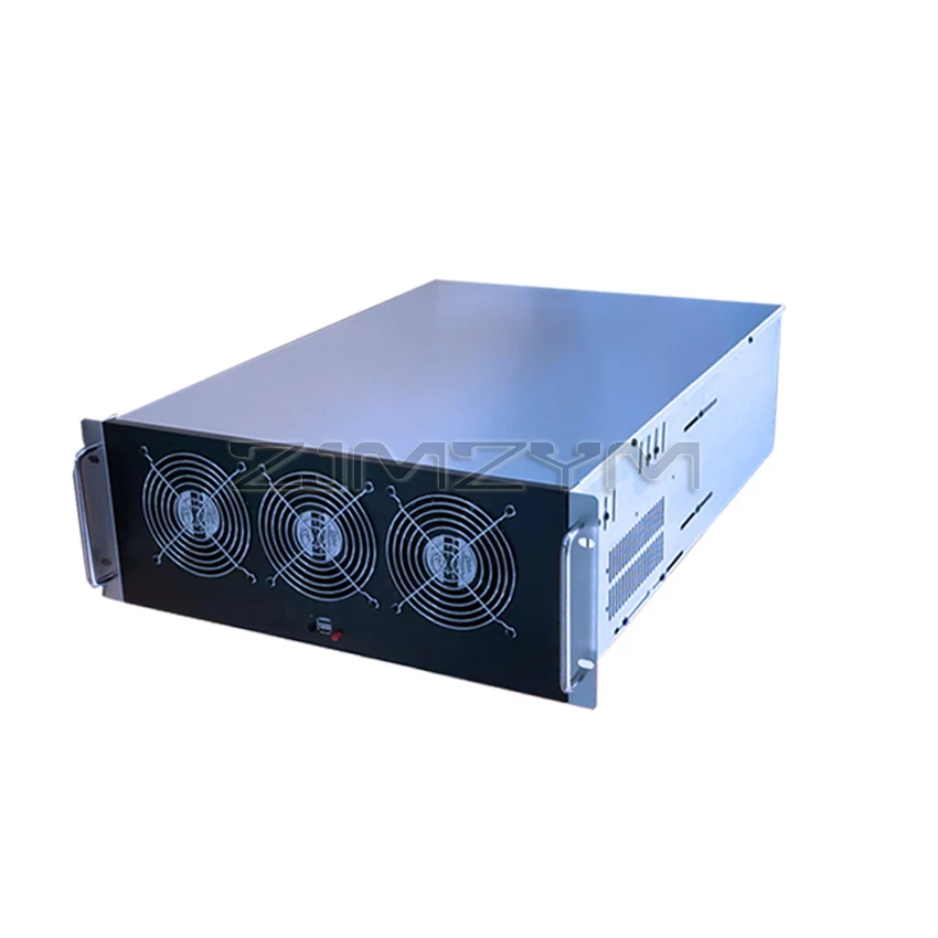 Eth Mining Rig Frame Case Gpu Gpu 65 mm Plug-in Direto Máquina Btc - Imagem 4