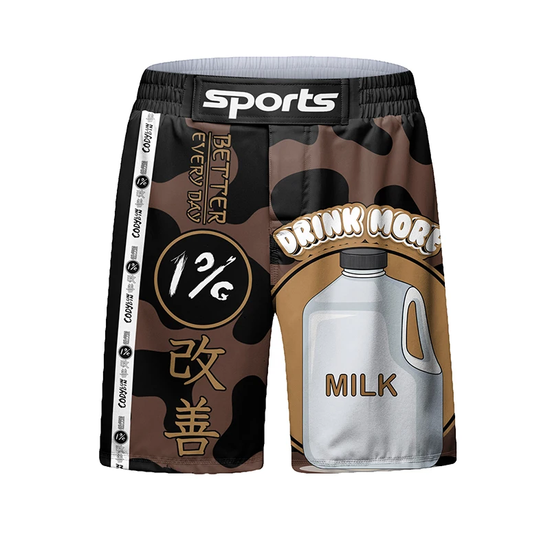 MMA Rashguard T-shirt + Pants Set 4pcs Men jiu jitsu Boxing Kickboxing MMA shorts Bjj Gi Muay Thai Grappling Pants Sportswear