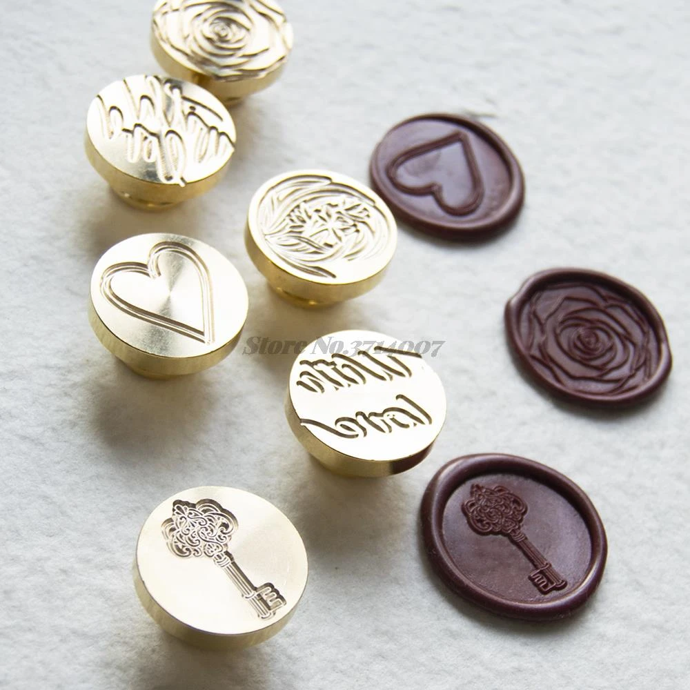 Love Life Tree Baby Footsteps New Clear Stamp Wax Seal Key Wedding Invitation Vintage Scrapbooking Novelties