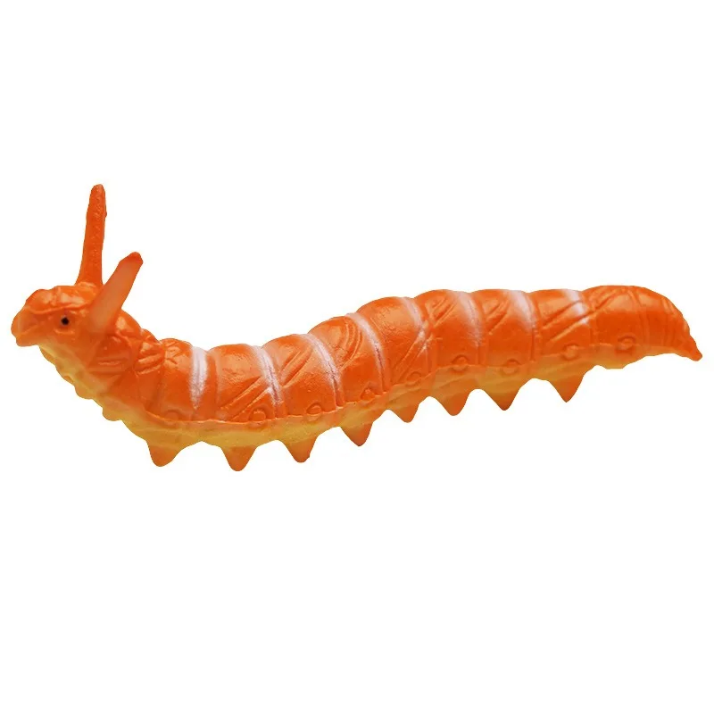 Simulating Caterpillar Green Bug Crawling Insect Playing Tricks on Other People's Toys Insects and Animal Models prank toys joke toys