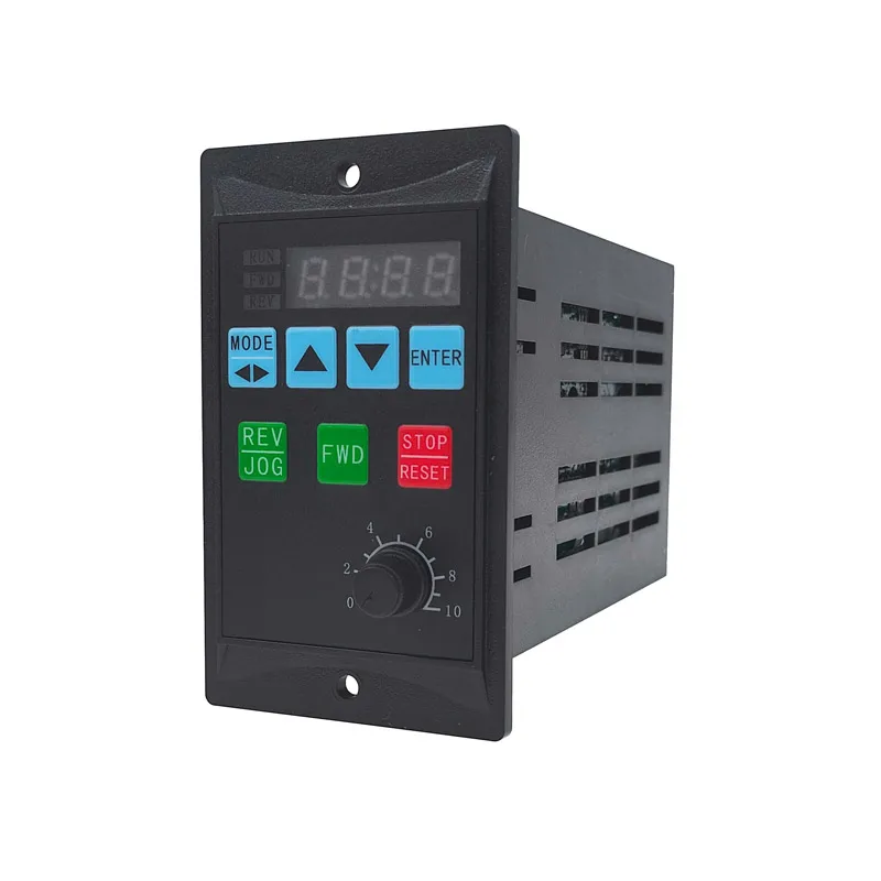 Inversor Elétrico do Conversor de Frequência Adiciona o Motorista do Motor Monofásico 220v Saída Trifásica 0.75kw 1.5kw Rs485 1.5kw kw 0.4kw o