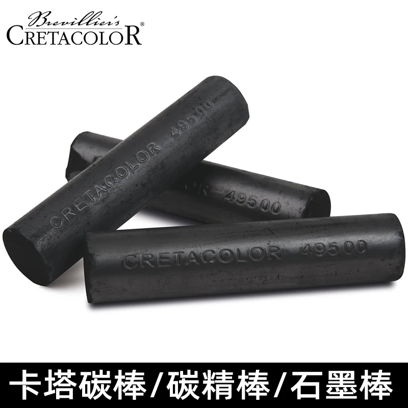 Imported CRETACOLOR graphite carbon rods Sketching carbon rods art supplies for artist