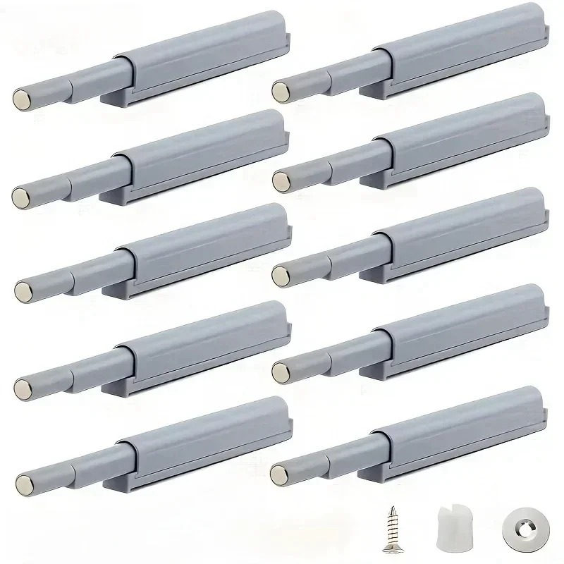 5/10Pcs Magnetic Push Latches for Cabinets Push to Open Cabinet thumbnail 3