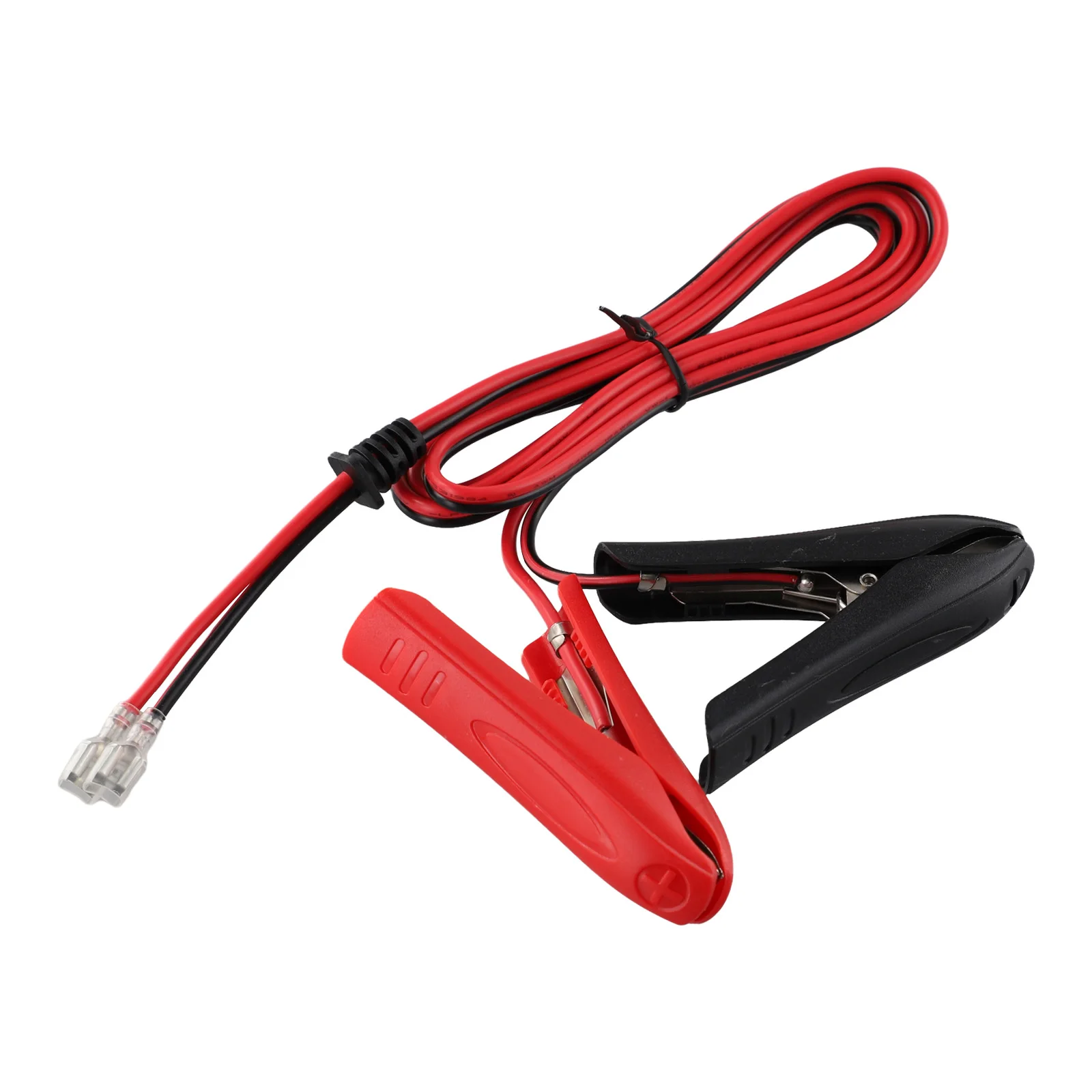 12V 1.8m 18AWG Crimp Lock Terminal Extension Car Battery To For Alligator Clips Cable For Car Boat Battery Charging Accessories