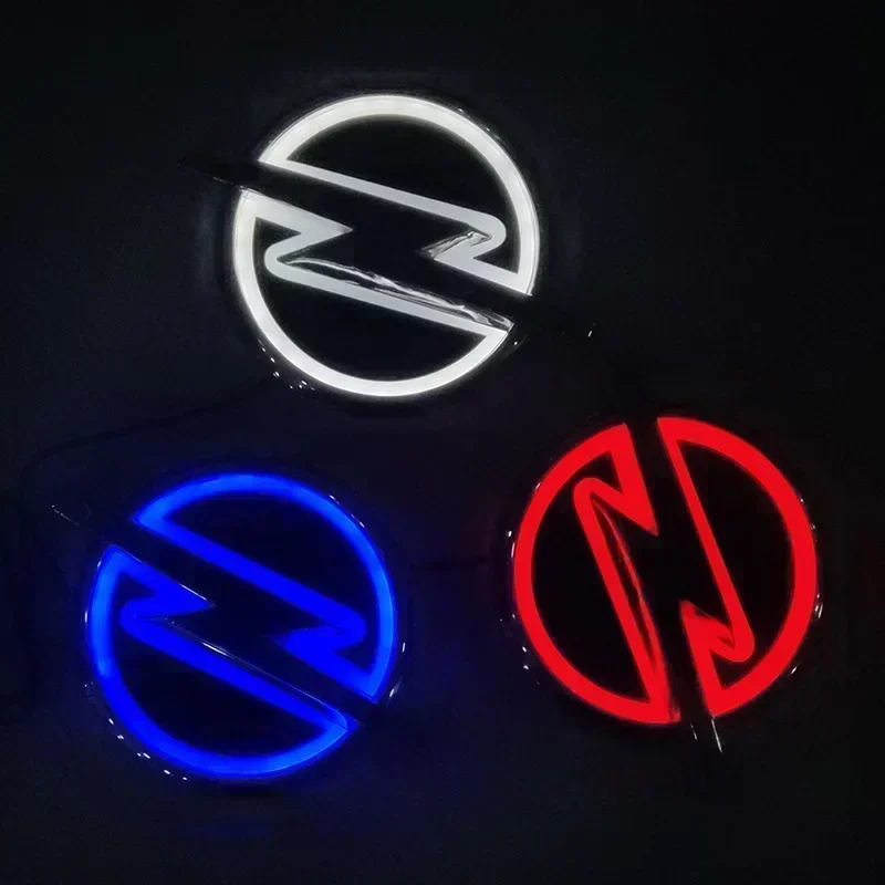 

For OPEL Emblem Light OPEL 5D Logo Light LED Rear Sticker For OPEL Corsa Astra Zafira Vectra Antara Mokka Car Trunk Sticker