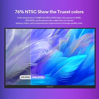 ZEUSLAP 16" 2.5K 144hz Touch Screen Portable Monitor 2560*1600 100%sRGB 500Cd/m² Travel Display for Laptop Computer - Image 2