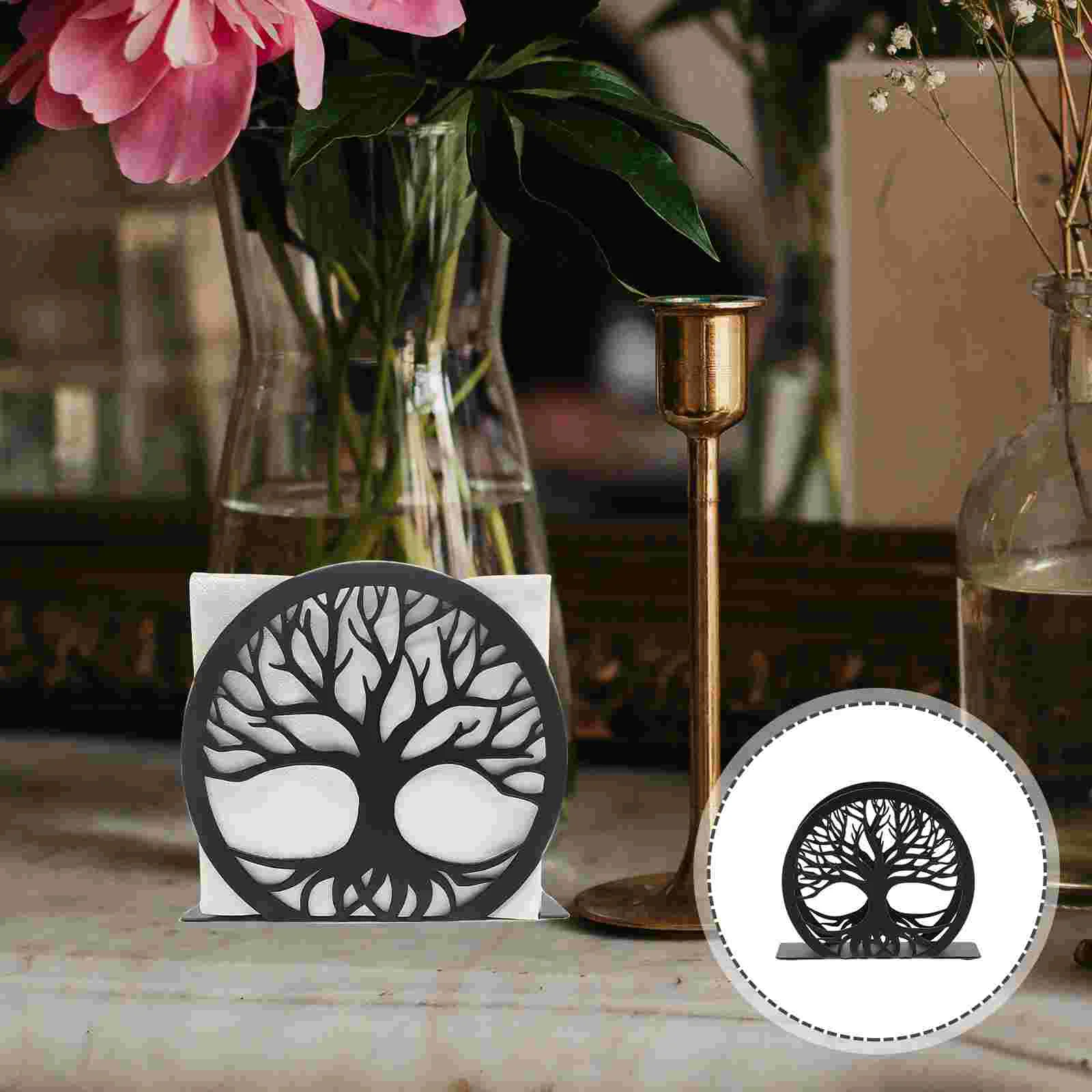 

Organizer Iron Paper Towel Holder Napkins Freestanding Tissue Dispenser Stainless Steel Holders for Kitchen