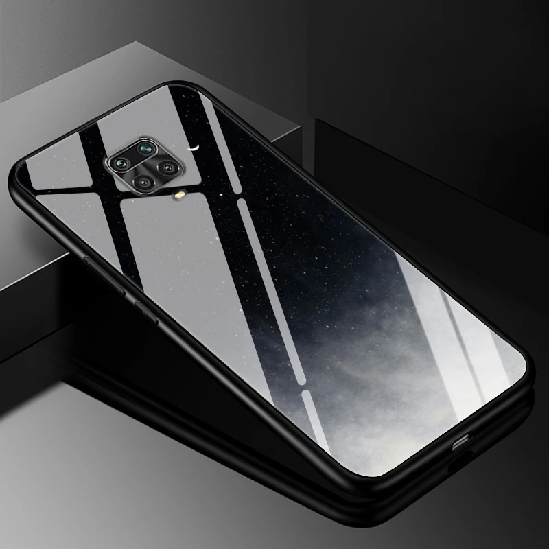 Premium Tempered Glass Hard Case with TPU Bumper