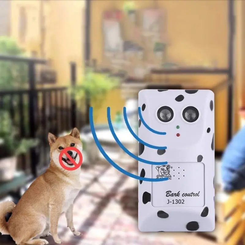 Dog Anti Bark Training Device Ultrasonic Dog Repeller Trainer Training Equipment Anit Barking Clicker Pet Supplies